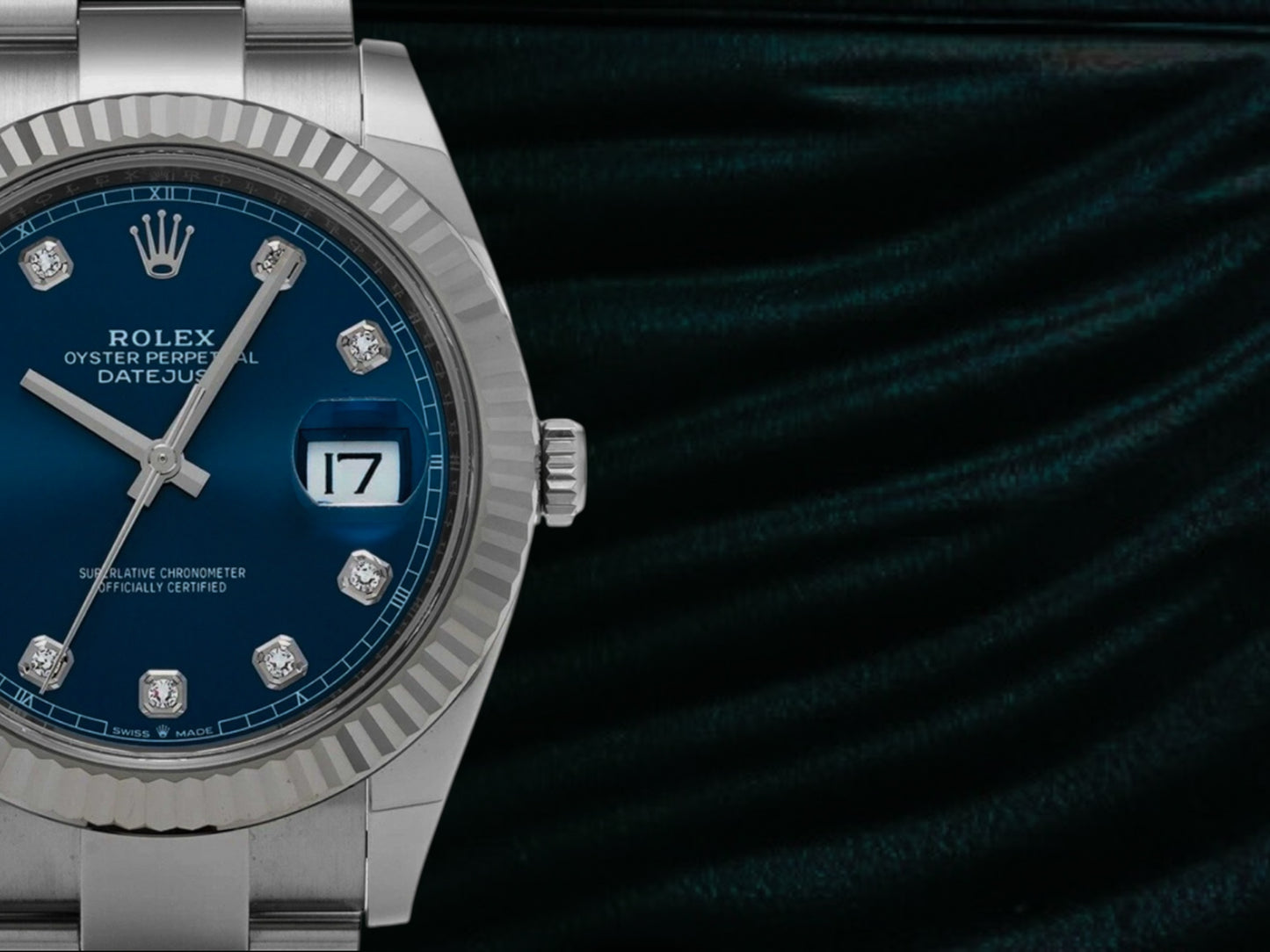 Rolex Datejust 41 Ref: 126334 Blue Dial