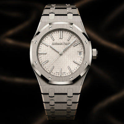 Audemars Piguet Royal Oak 41mm Reference 15510ST.OO.1320ST.08 White 