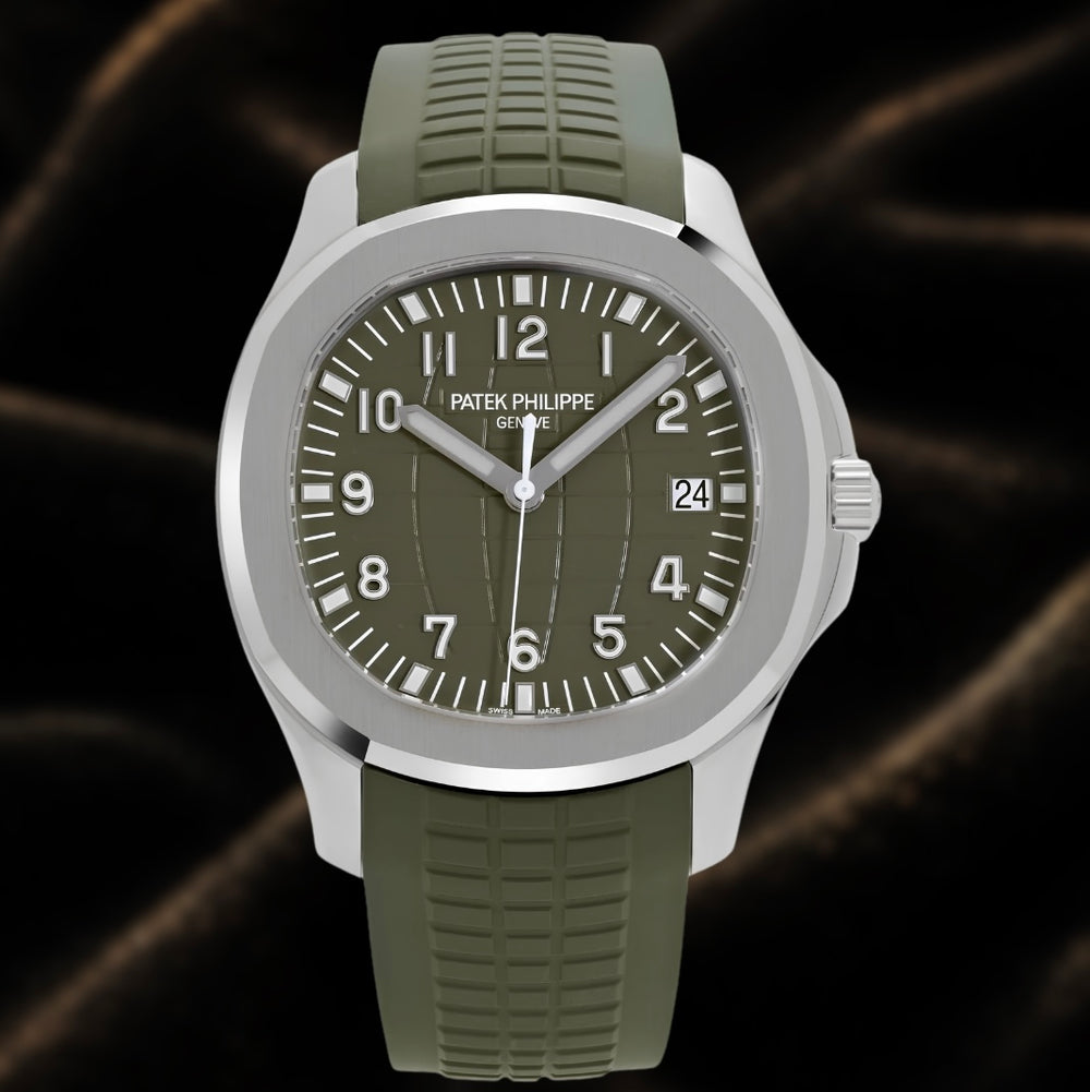 Patek Philippe Aquanaut 42mm Reference 5168G-010 Green Dial