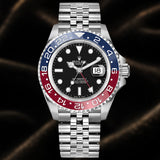 Rolex GMT-Master II 40mm Reference 126710BLRO "Pepsi" Red & Blue Bezel