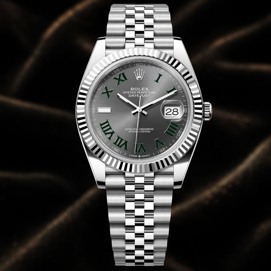 Rolex Datejust 41mm Reference 126334 "Wimbledon" Jubilee Dial