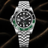 Rolex GMT-Master II 40mm Reference 126720VTNR "Sprite" Lefty Green & Black Bezel