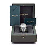 Audemars Piguet Royal Oak 41mm Reference 15510ST.OO.1320ST.08 White "Grande Tapisserie" Dial