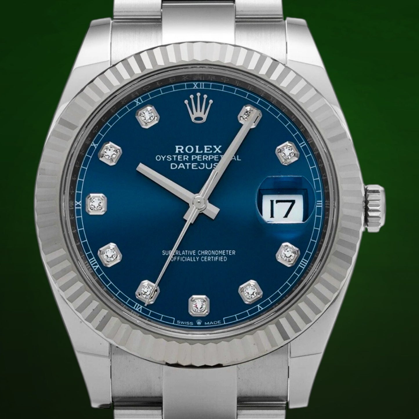 Rolex Datejust 41 Ref: 126334 Blue Dial