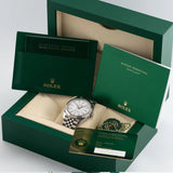 Rolex Datejust 41mm Reference 126334 White Jubilee Stick Dial