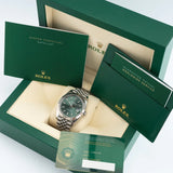 Rolex Datejust 41mm Reference 126334 Mint Green Jubilee Dial
