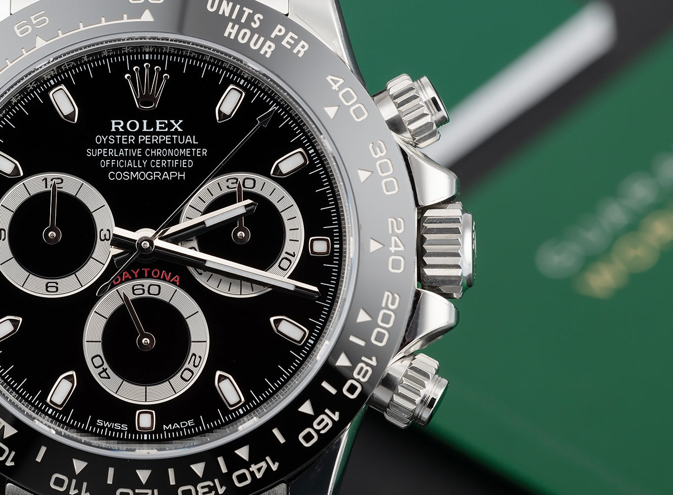 Rolex Cosmograph Daytona "Reverse PANDA" Dial Ref: 116500LN