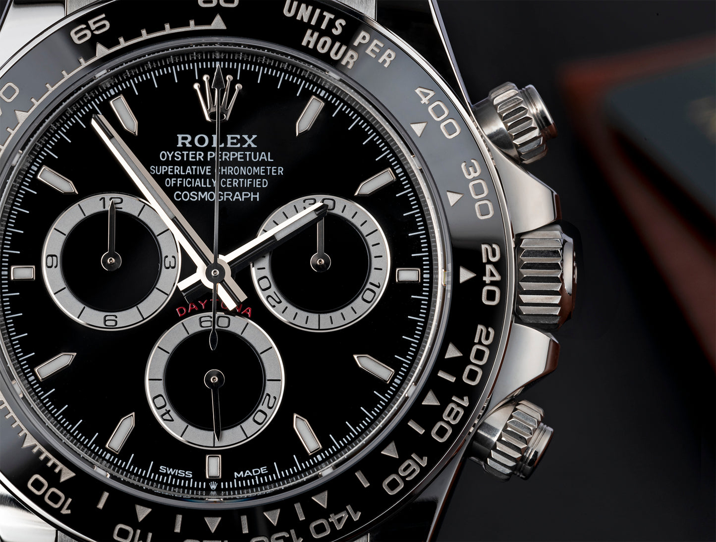 Rolex Cosmograph Daytona "Reverse PANDA" Dial Ref: 126500LN