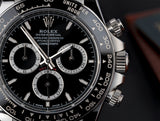 Rolex Cosmograph Daytona 40mm Reference 126500LN Black "Reverse Panda" Dial
