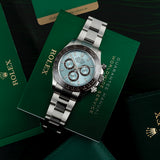 Rolex Cosmograph Daytona 40mm Reference 126506LN "Platona" Ice Blue Dial