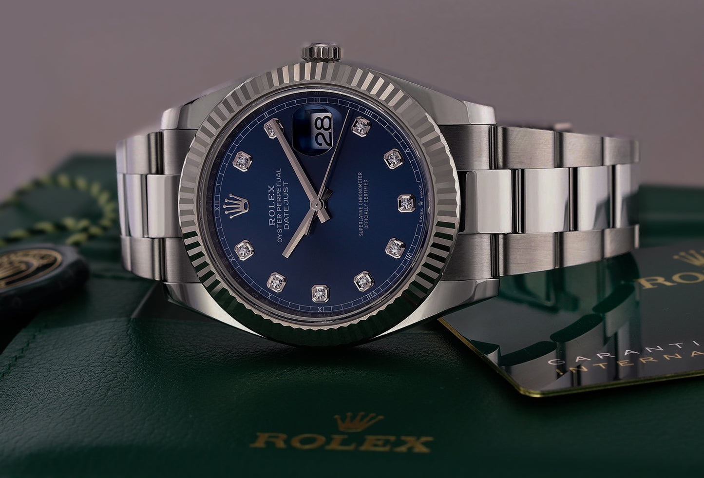 Rolex Datejust 41 Ref: 126334 Blue Dial