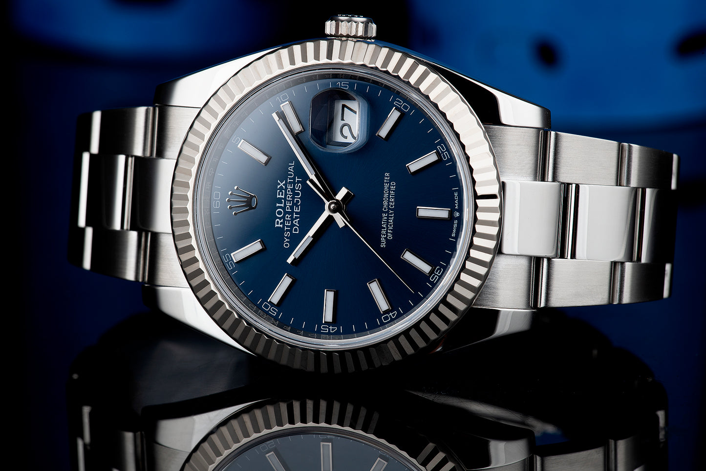 Rolex Datejust 41 Ref: 126334 Blue Dial
