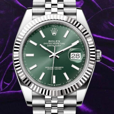 Rolex Datejust 41 Ref: 126334 Green Jubilee