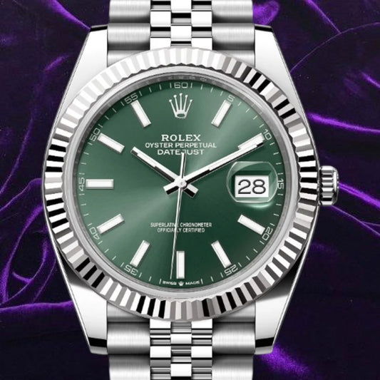 Rolex Datejust 41 Ref: 126334 Green Jubilee