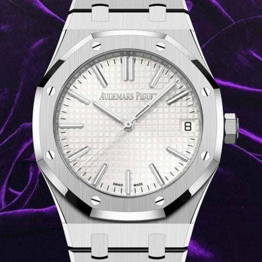 Audemars Piguet Royal Oak 41 White Ref: 15510ST.OO.1320ST.08