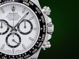 Rolex Cosmograph Daytona 40mm Reference 126500LN White "Panda" Dial