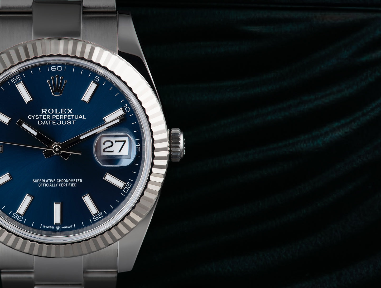 Rolex Datejust 41 Ref: 126334 Blue Dial