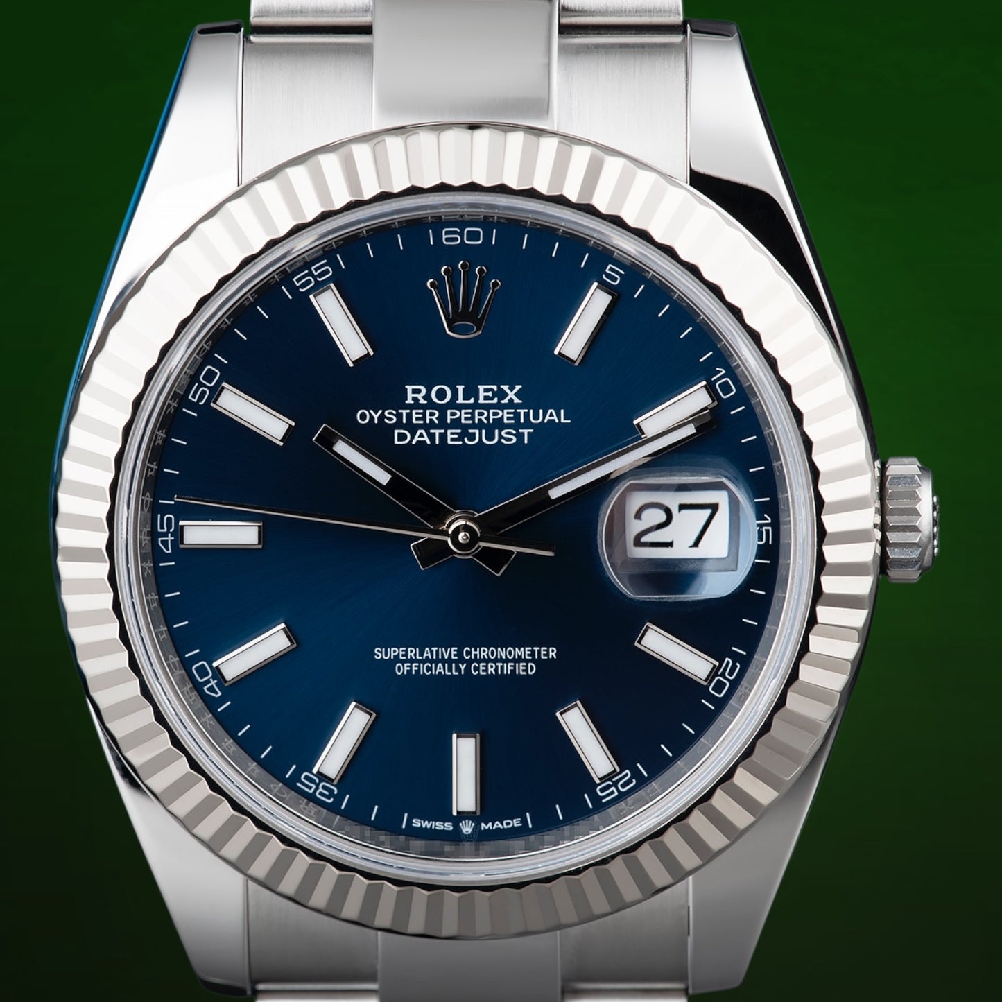 Rolex Datejust 41 Ref: 126334 Blue Dial