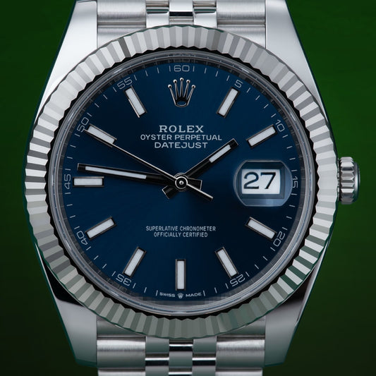 Rolex Datejust 41 Ref: 126334 Blue Dial