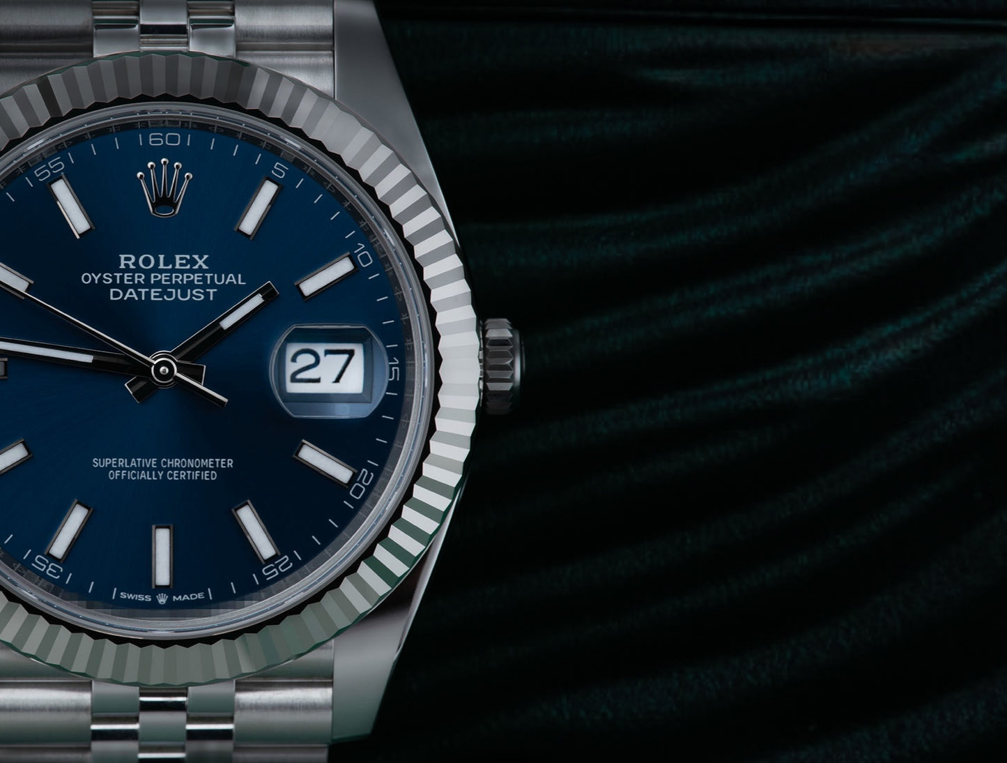 Rolex Datejust 41 Ref: 126334 Blue Dial