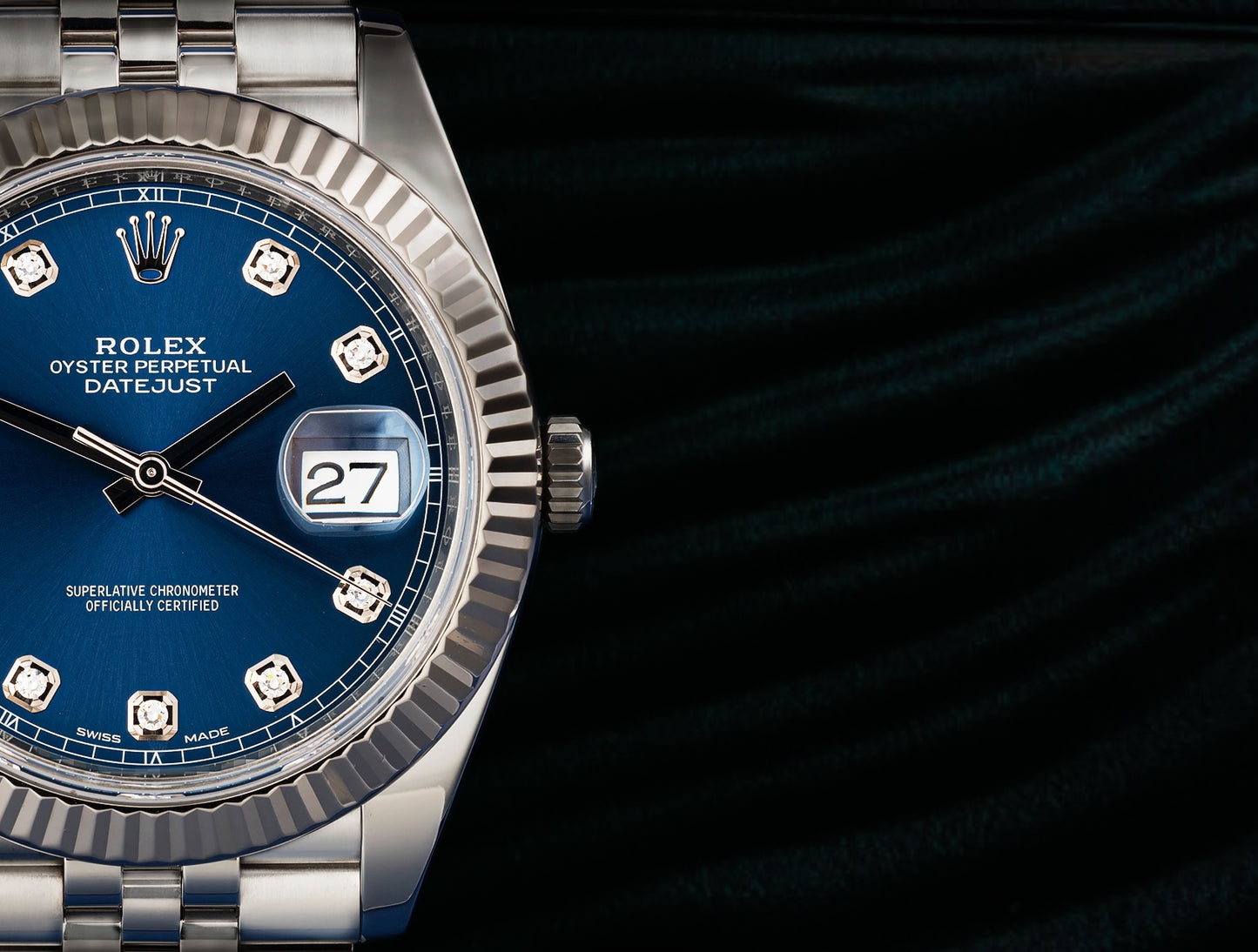 Rolex Datejust 41 Ref: 126334 Blue Dial
